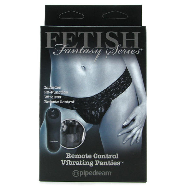 Fetish Fantasy Ltd Remote Panties in Black Pipedream
