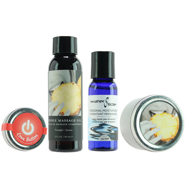 Hemp Seed Tasty Travel Collection in Pineapple Earthly Body