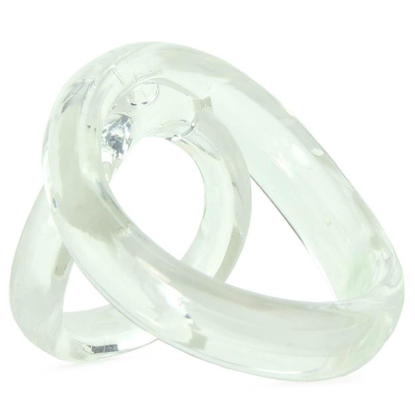 RingO2 C-Ring with Ball Sling in Clear Screaming O